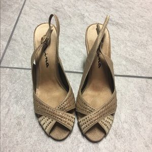 Shoes purchased at Macy's for a wedding