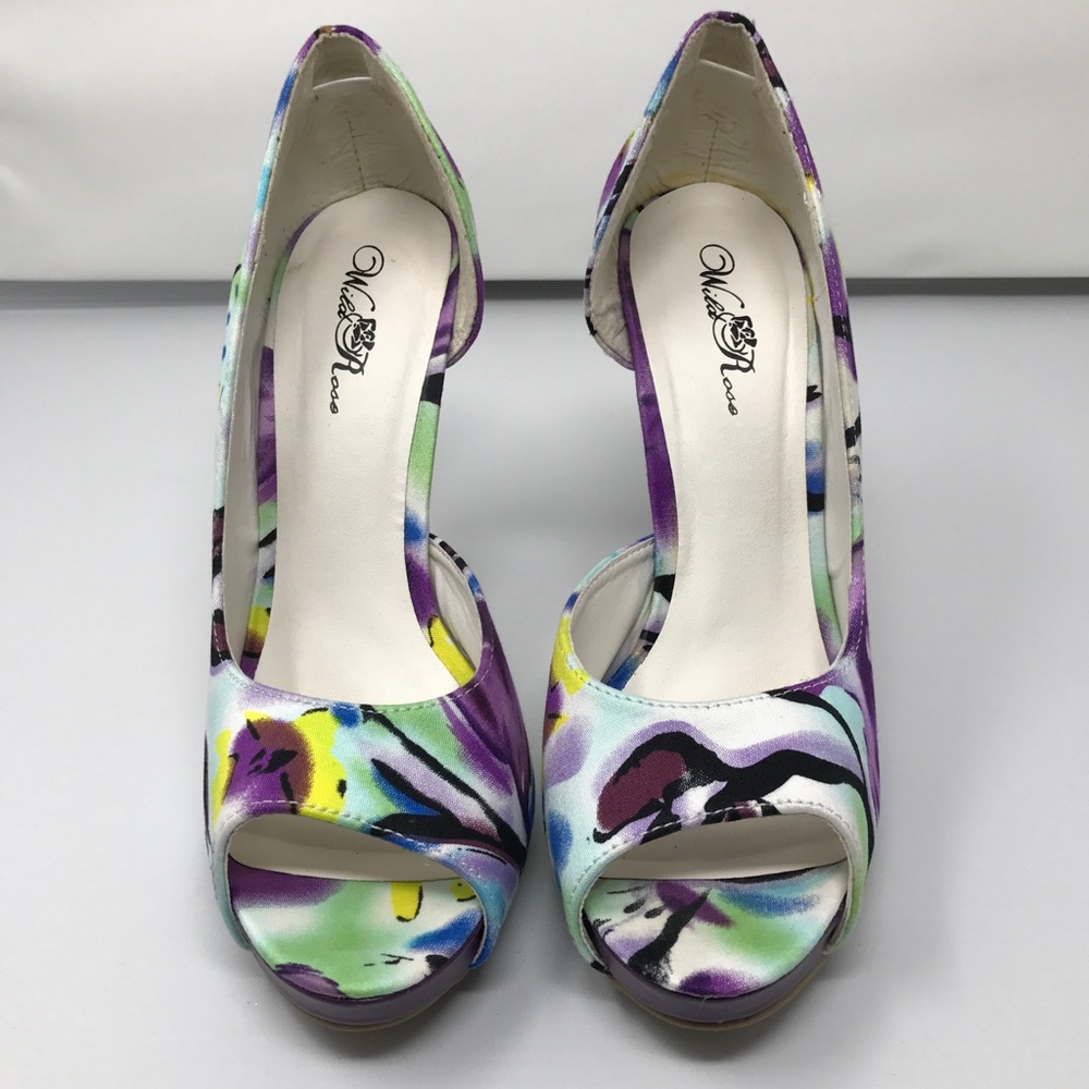 Slightly worn heels