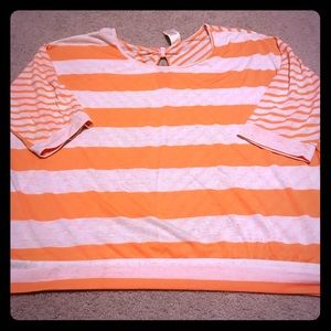 3/4 length plus size top