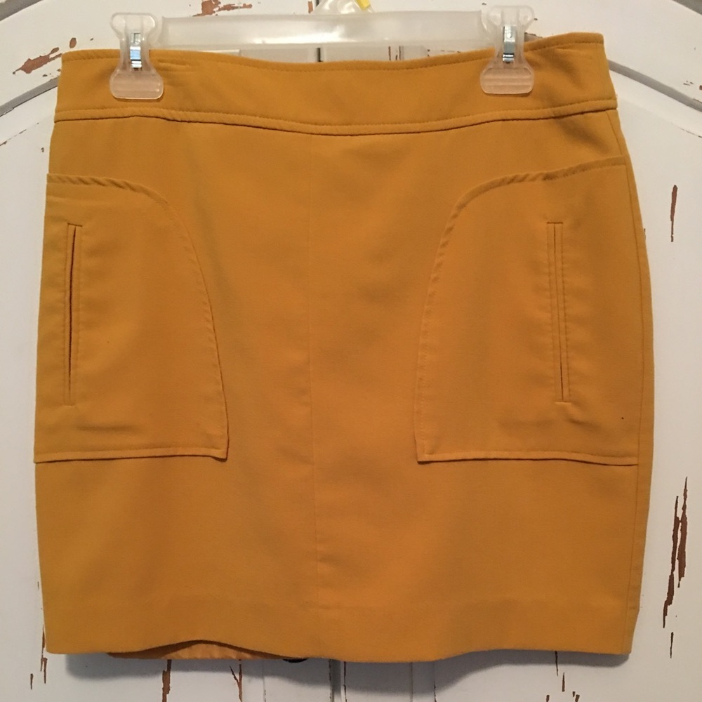 Mustard Yellow Skirt