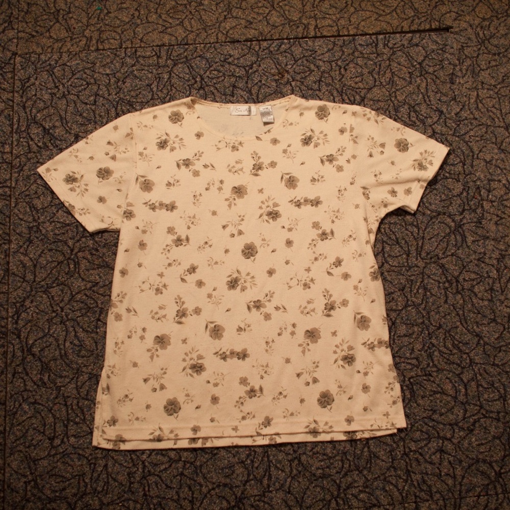 Vintage Emily Rose Flower Sweater
