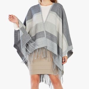BCBG Reversible Poncho