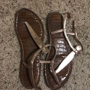 Rose gold Sam Edelman 'Gigi' sandal