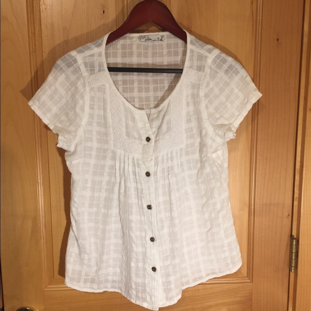 Prana blouse - white