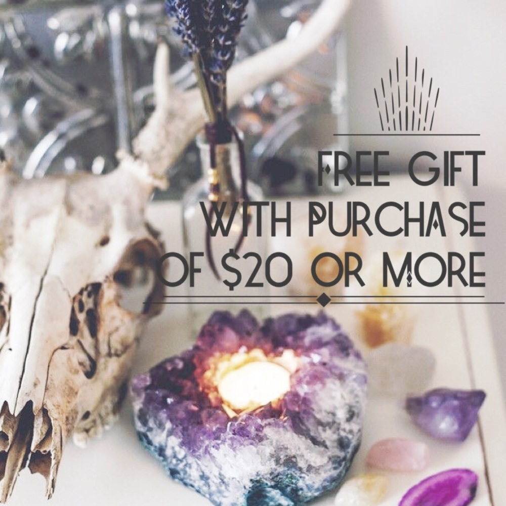 Free Gift With Purchases of $20 +