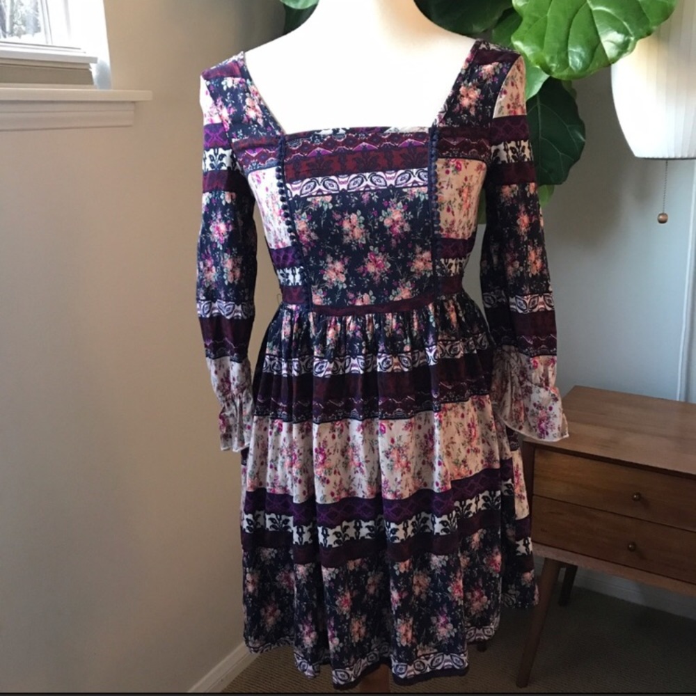 Band of Gypsies hobo dress XS
