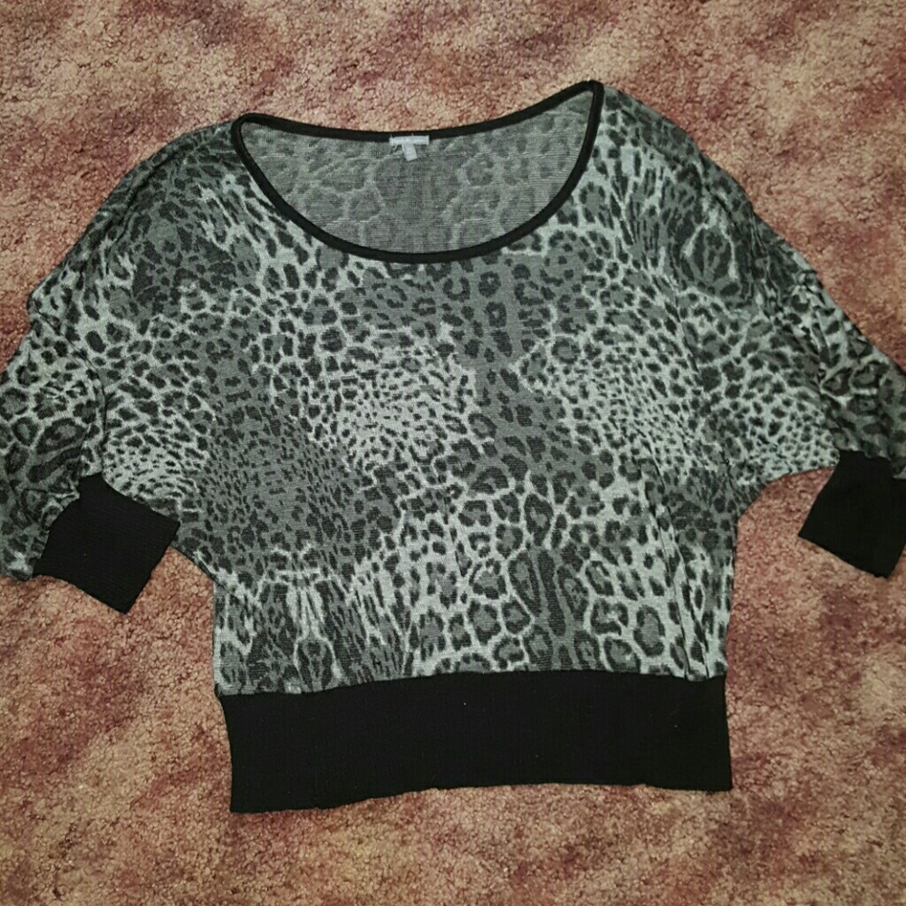 CHEETAH Fierce CHARLOTTE RUSSE Top NWOT - Picture 1 of 5