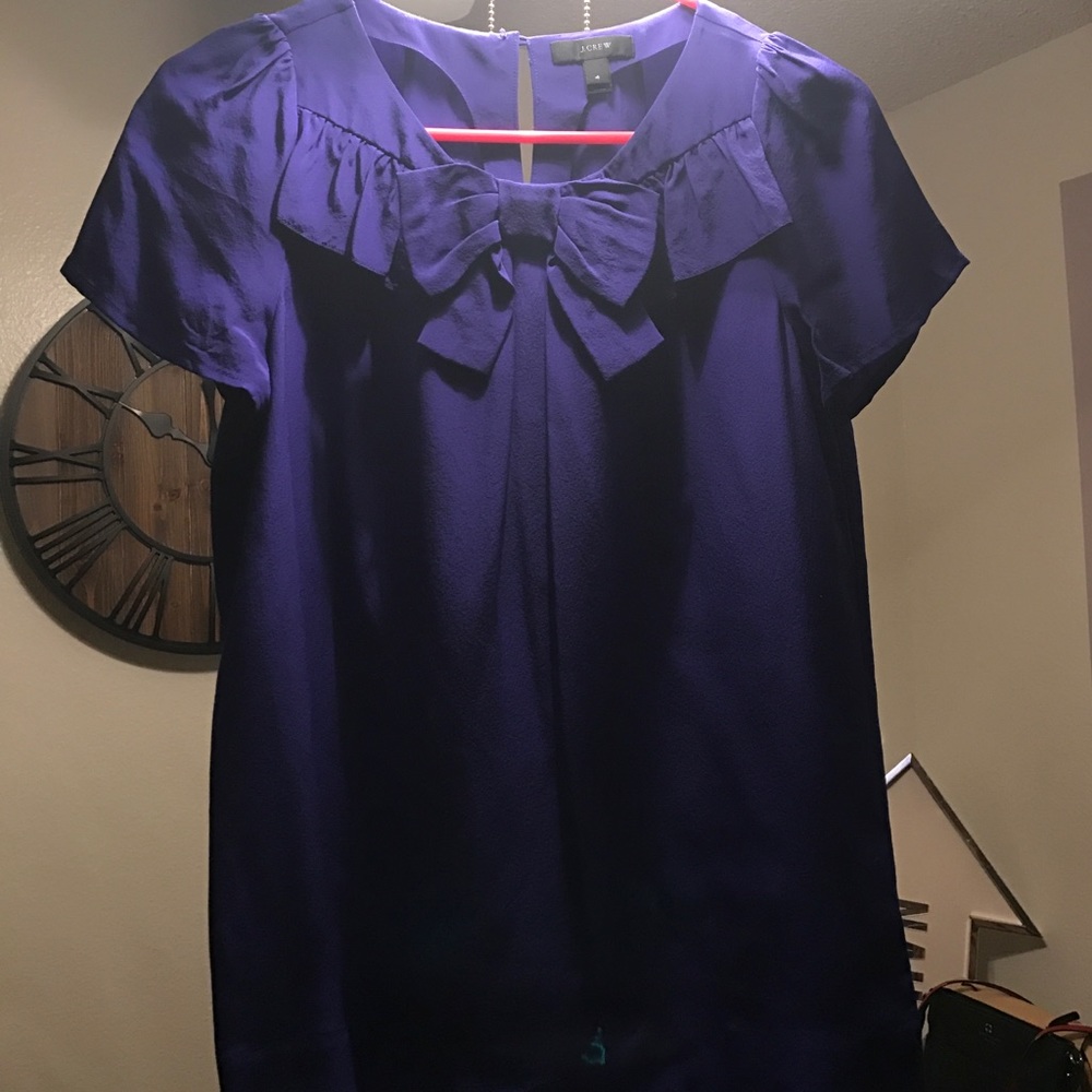 J crew silk blouse