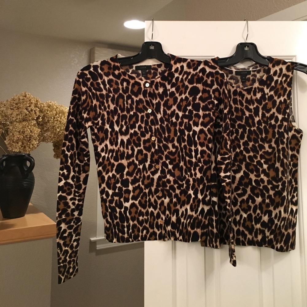 ONLY JCREW Cardigan is available!  Sold shell.