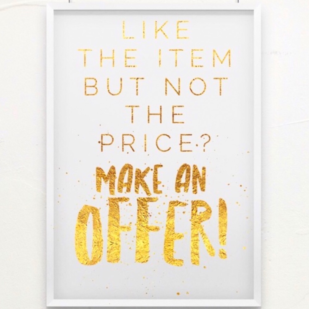 Open to reasonable offers! Welcome!!!