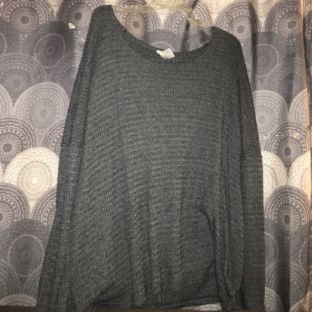 Wet seal oversized knit sweater