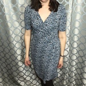 Ann Taylor XS Faux Wrap Dress. EUC