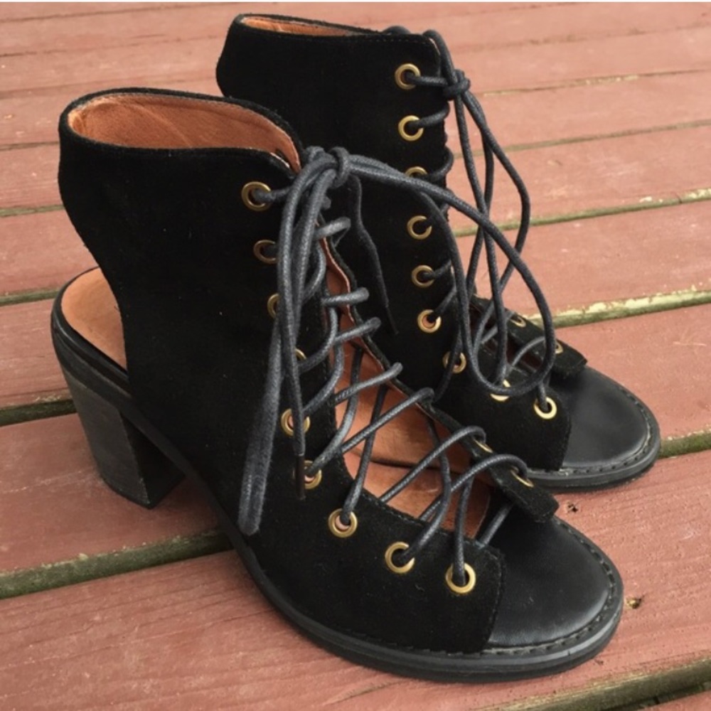 Jeffrey Campbell Minimal Lace Up Heels