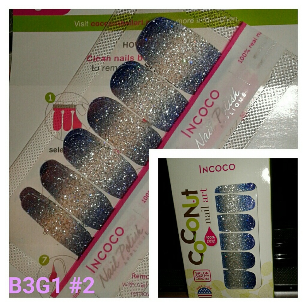 New Coconut Nail Wraps