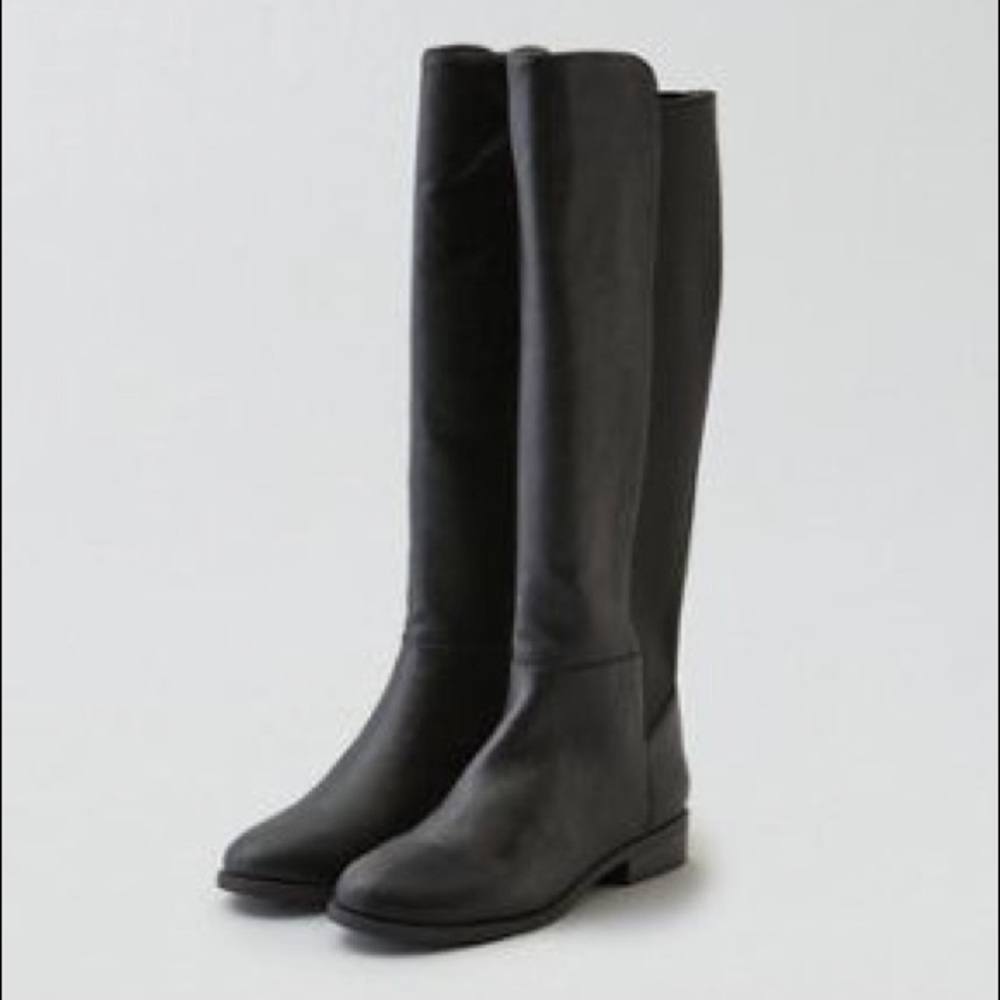 Black boots