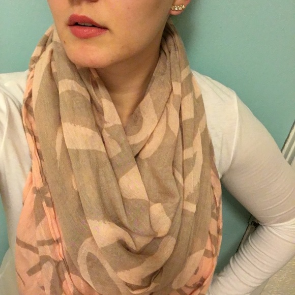 Express Accessories - Express "Love/Amour" Infinity Scarf