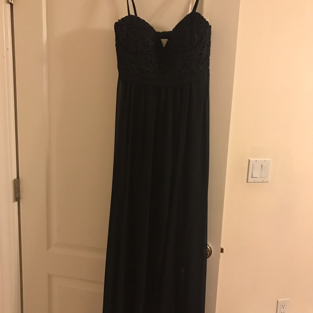 Black dress bought from boutique in Palm Springs