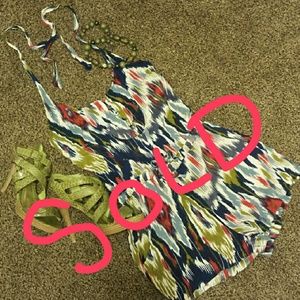 *SOLD* Halter romper