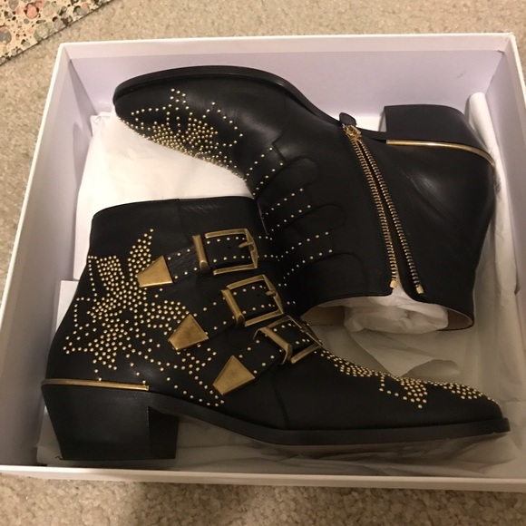 SOLD***Chloe susanna boots size 37.5 - Picture 4 of 6