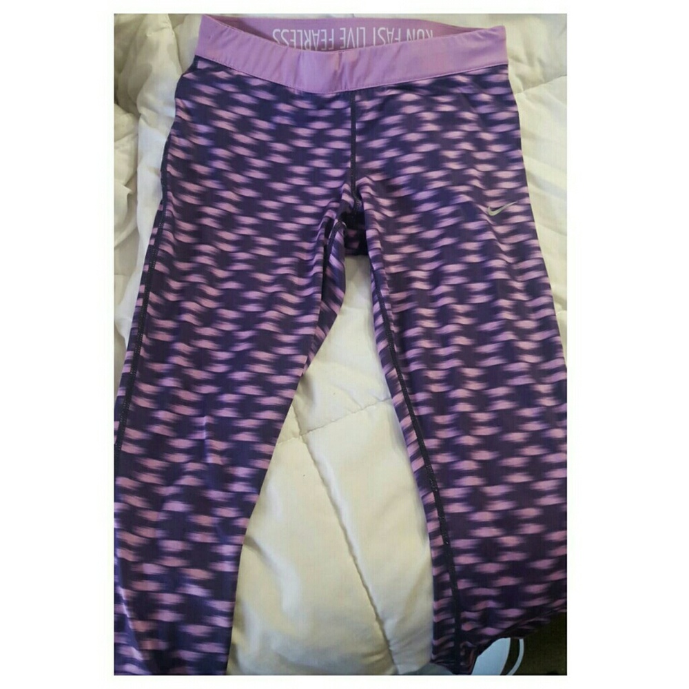 Nike pro run yoga pants