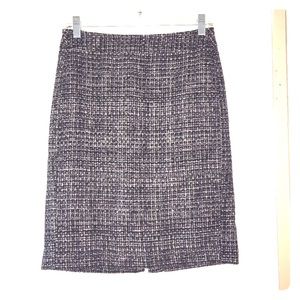 Banana Republic Metallic Tweed Pencil Skirt! 💜