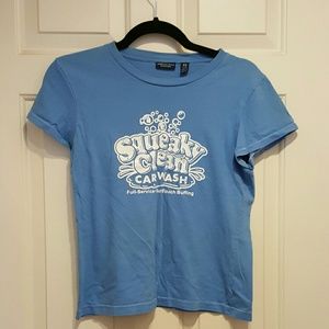 American Eagle Outfitters Squeaky Clean CarWash T