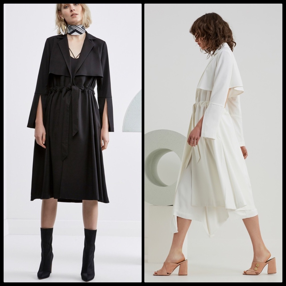 C/MEO COLLECTIVE ♠️ Set In Stone Trench NWOT - Picture 2 of 3