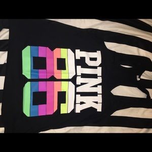 Pink razor back tank