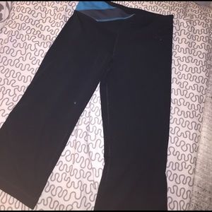 Cropped boot cut leggings