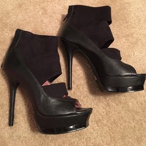 Black Suede Heels