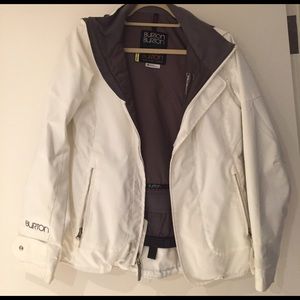 White Burton Snowboarding/Ski Jacket