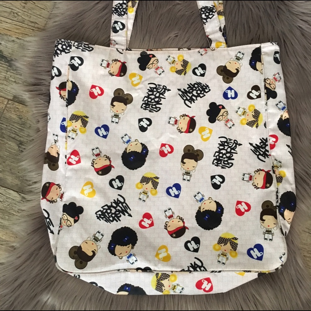 Harajuku lovers large zipper tote