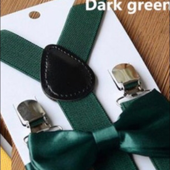 THINK VINTAGE ONLINE Other - HUNTER BOYS SUSPENDER & BOW TIE SET - *NWT*