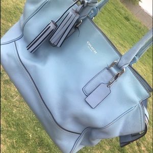 Beautiful blue Coach Purse