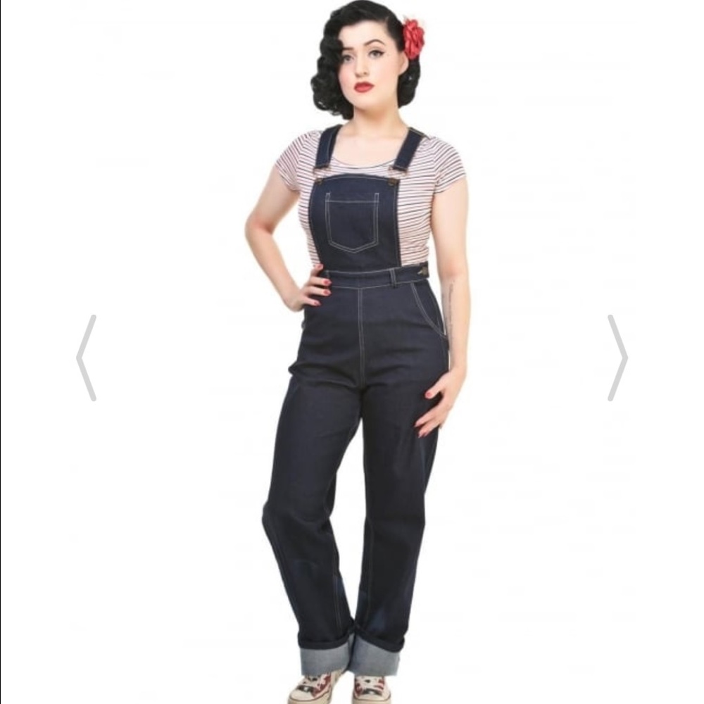 ****SOLD****Collectif Denim Dugarees