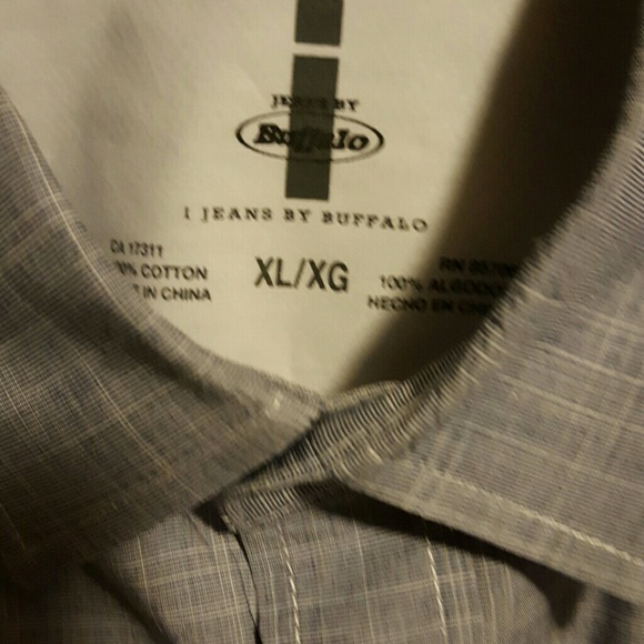 Blue casual button down - Picture 2 of 3