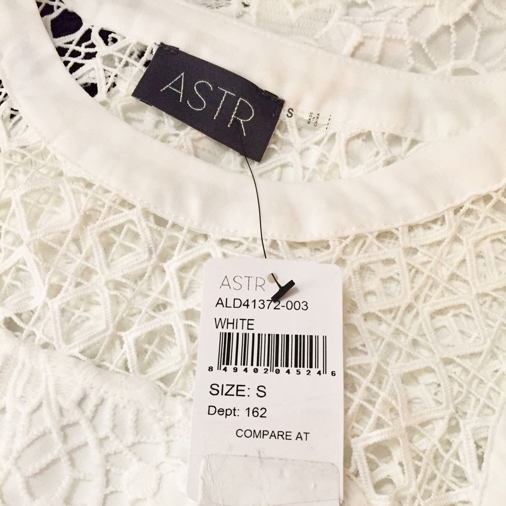 White Lace Bodycon Dress New with Tag. - Picture 3 of 6