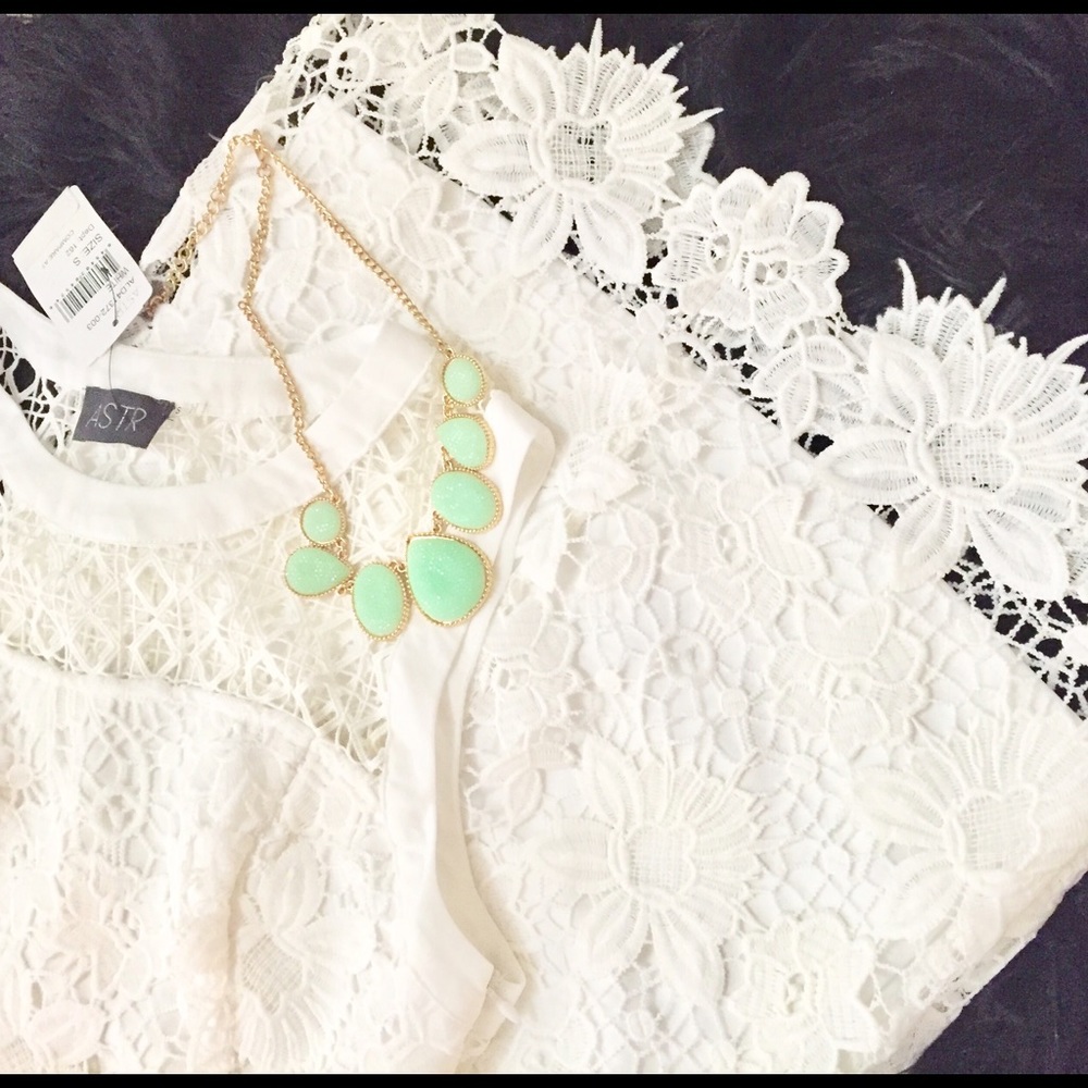 White Lace Bodycon Dress New with Tag. - Picture 6 of 6
