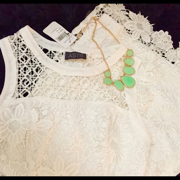 White Lace Bodycon Dress New with Tag. - Picture 4 of 6