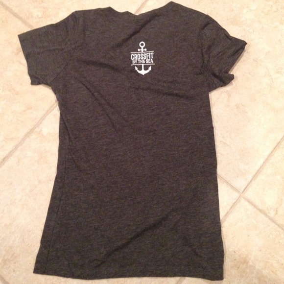 ‼️CLOSET CLOSEOUT‼️ CrossFit by the Sea V-Neck Tee - Picture 2 of 4