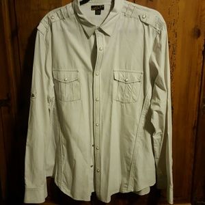 White western style buttondown