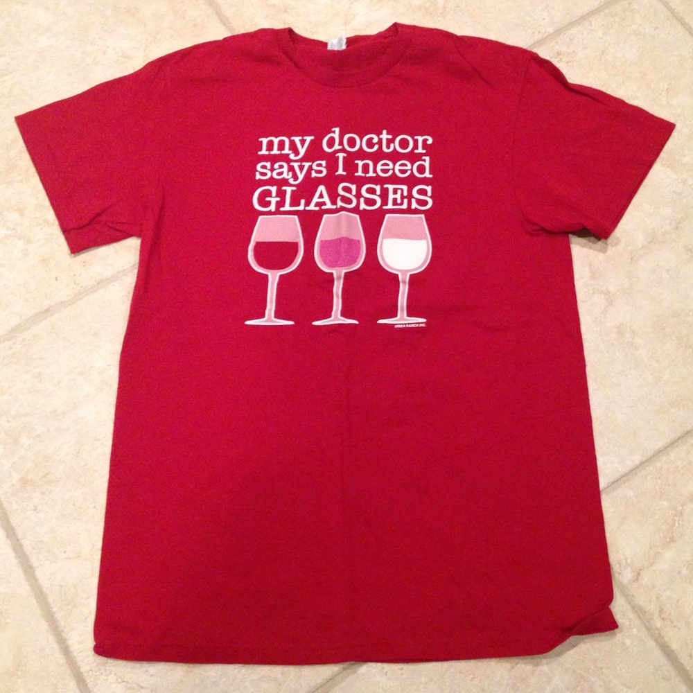 ‼️CLOSET CLOSEOUT‼️ Wine T-Shirt