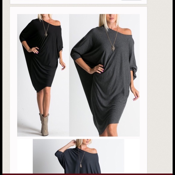 Dresses & Skirts - ISO dolman sleeved black dress/tunic. size S