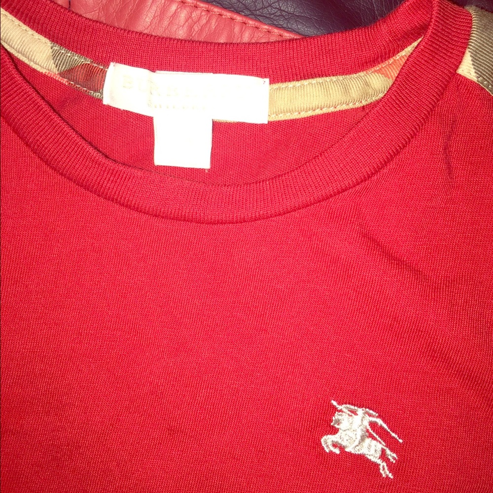 Boys toddler Burberry shirt