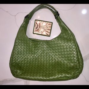Bottega Veneta Med Hobo Green