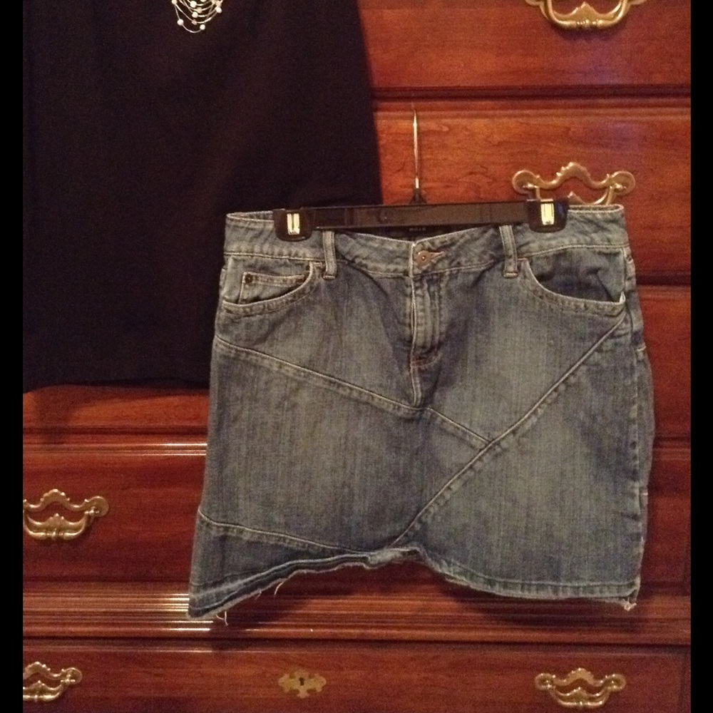 Cute Denim Skirt