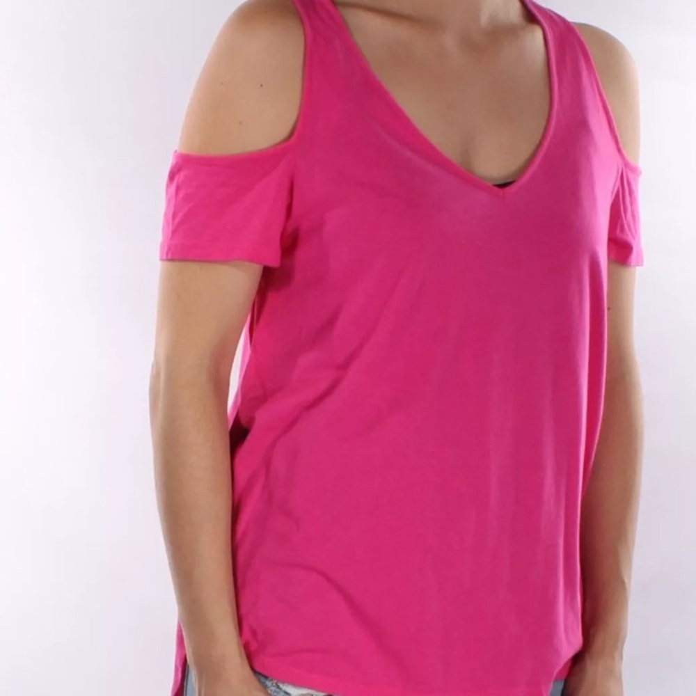 Guess Open Cold Shoulder Top Shirt