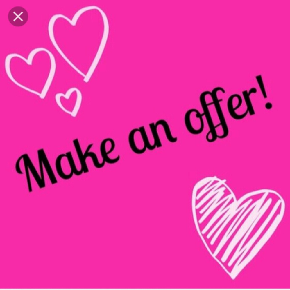 R.E.S.O.N.A.B.L.E. PLEASE!! Half off the listed price is NOT a reasonable offer.