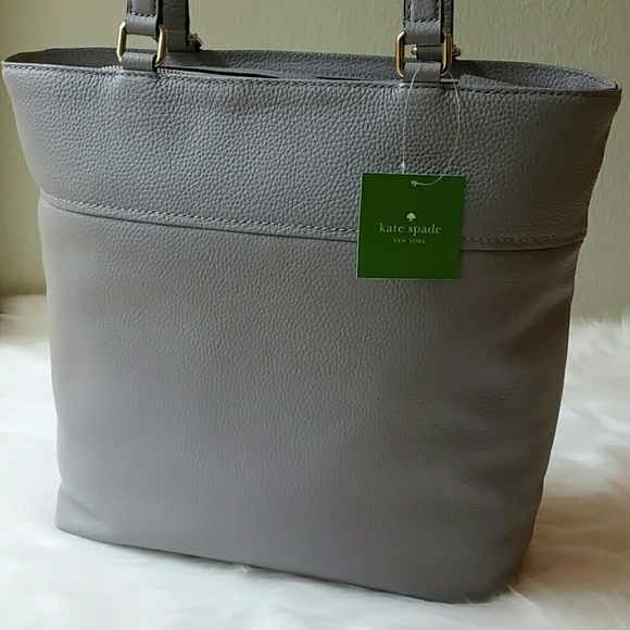 ♠️kate spade grey cobble hill tayler tote - Picture 2 of 8