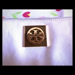 Tory burch white wallet